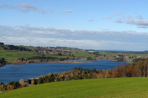 Gruntensee Lake from Hinterreute