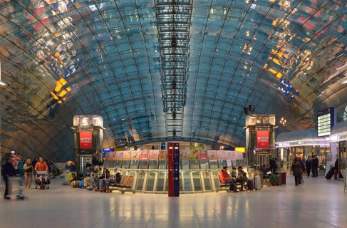 Railway station for long-distance trains at Frankfurt am Main Airport