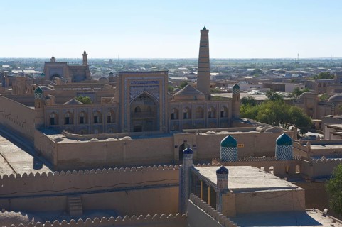 Historic centre with Madrassah of Muhammad Rahim Khan II