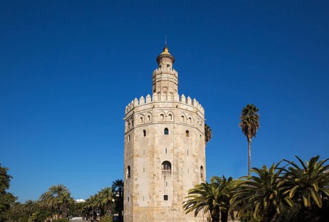 The Torre del Oro at the Guadalquivir riverside