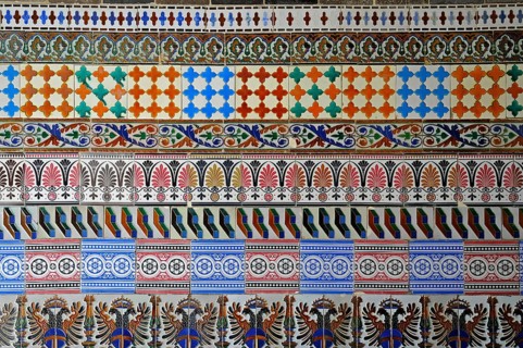 Old Spanish tiles