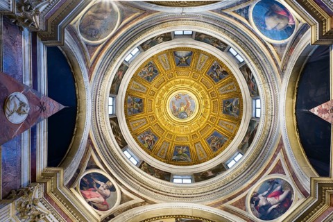 The dome of the Cappella Chigi