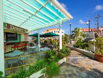 Terrace of a restaurant