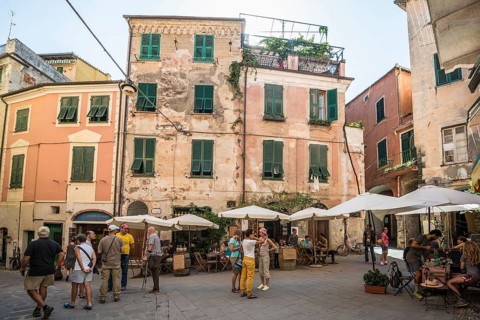 Square in Monterosso al Mare