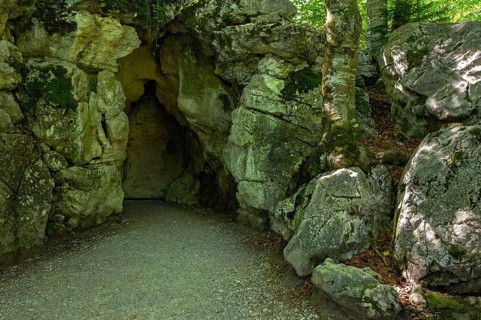 Entrance to the Venus Grotto