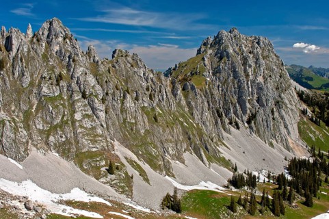 Gastlosen rocks