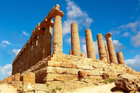 Doric columns