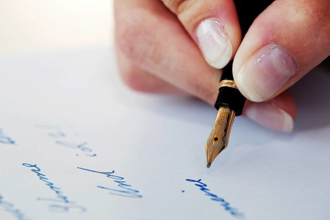 Writing a love letter