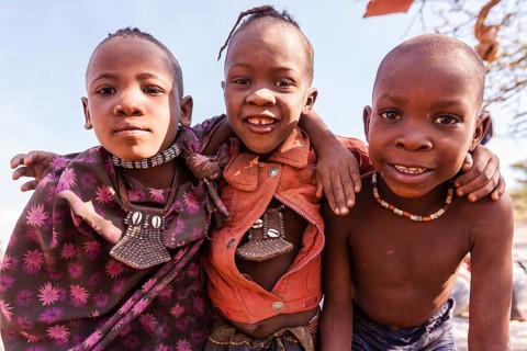 Himba boys