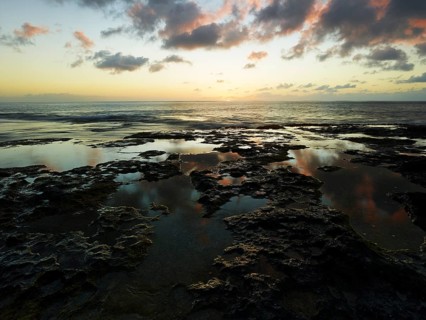 Sunset at Ka'ena Point State Park