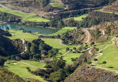 Golf course in the exclusive La Zagaleta Country Club