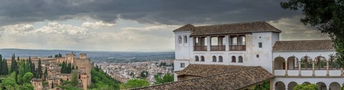 Generalife summer palace and the Alcazaba
