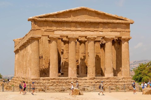 The Temple of Concordia or Harmonia