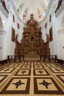 Inside the Church of St. Cajetan