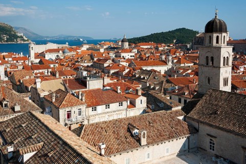 View from the city walls