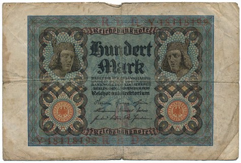 Old banknote