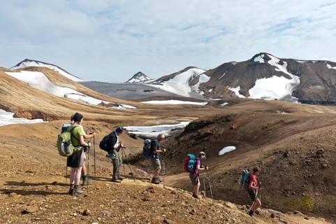 Trekking in the highlands
