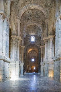 Interior of the basilica