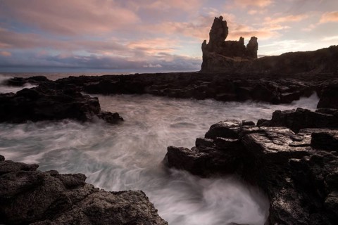 Basalt rocks of Londrangar