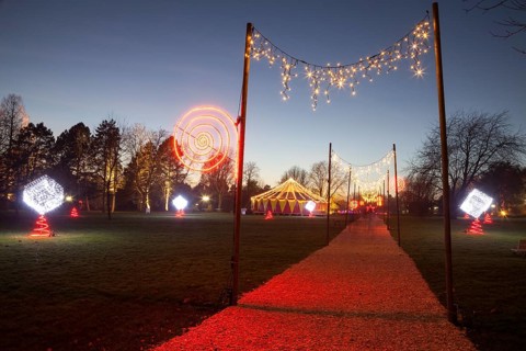Winterleuchten illumination festival