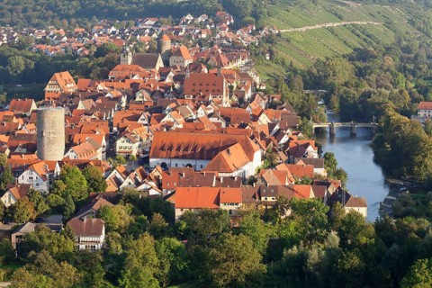 Historic centre with Schochemturm tower