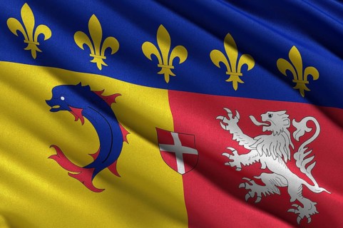 Flag of Rhone-Alpes