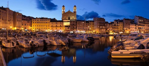 Historic centre with the Old Harbour and the Church of Jean Baptiste