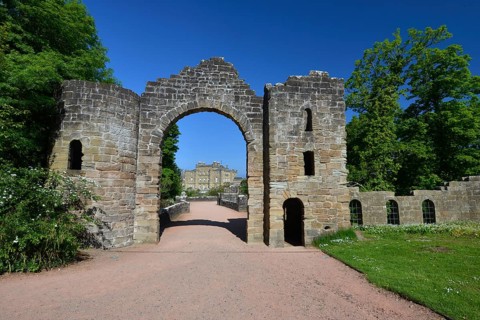 Old stone gate