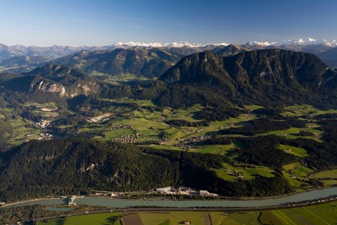 Cultural landscape in the Tyrolean lowlands