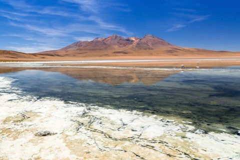 The lake Laguna Canapa