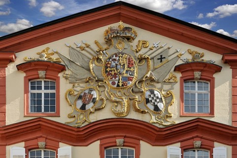 Coat of arms of the Grand Master Clemens August of Bavaria