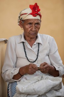 Elderly woman