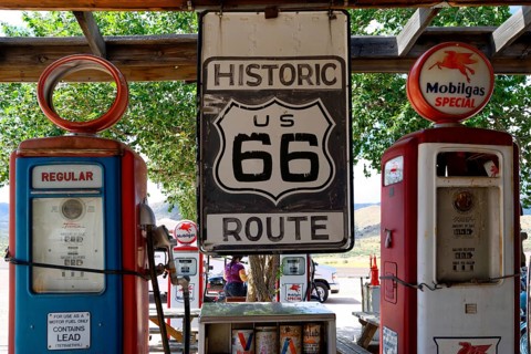 Historic gas station