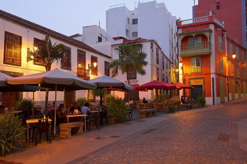 Placeta de Borrero in the historic town centre of Santa Cruz de La Palma