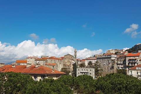 Towncape with the Church of Santa Maria Assunta