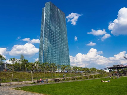 The new building of the European Central Bank