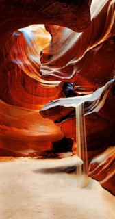 Trickling sand