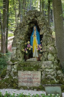 Virgin Mary statue
