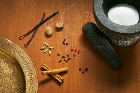 Spices and sugar