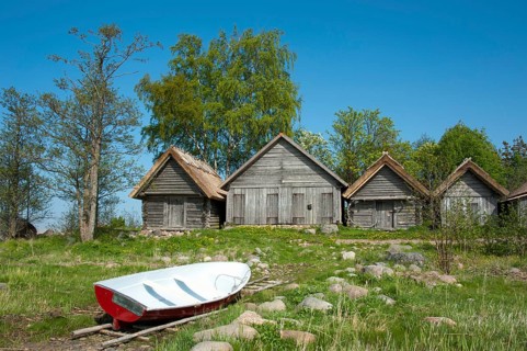 Historic fishing huts