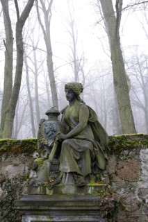 Old grave sculpture
