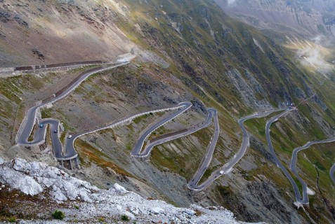 Serpentine road