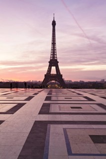 Trocadero with Eiffel Tower