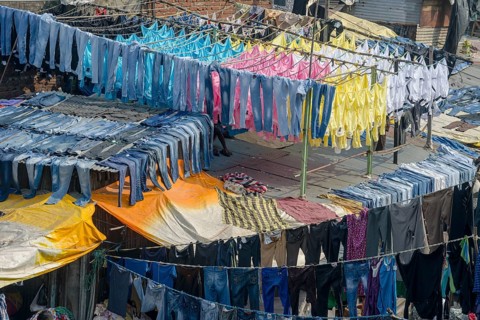 Drying laundry