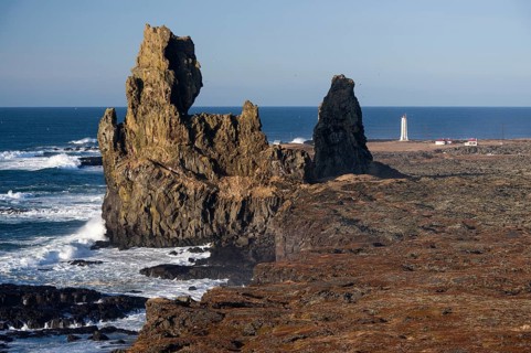 Basalt rocks of Londrangar