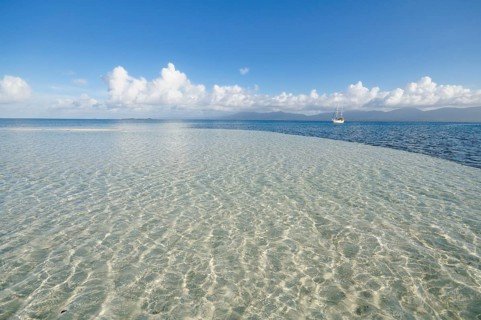 Crystal clear water