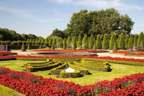 Terraced gardens