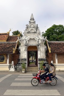 Side entrance