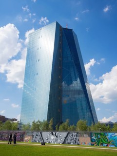 The new building of the European Central Bank