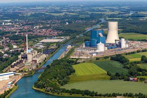 EON Datteln power plant under construction